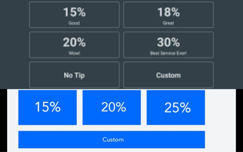 Tip Screen