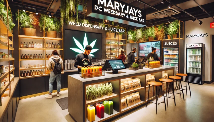 Maryjays DC Weed Dispensary Juice Bar Washington Reviews