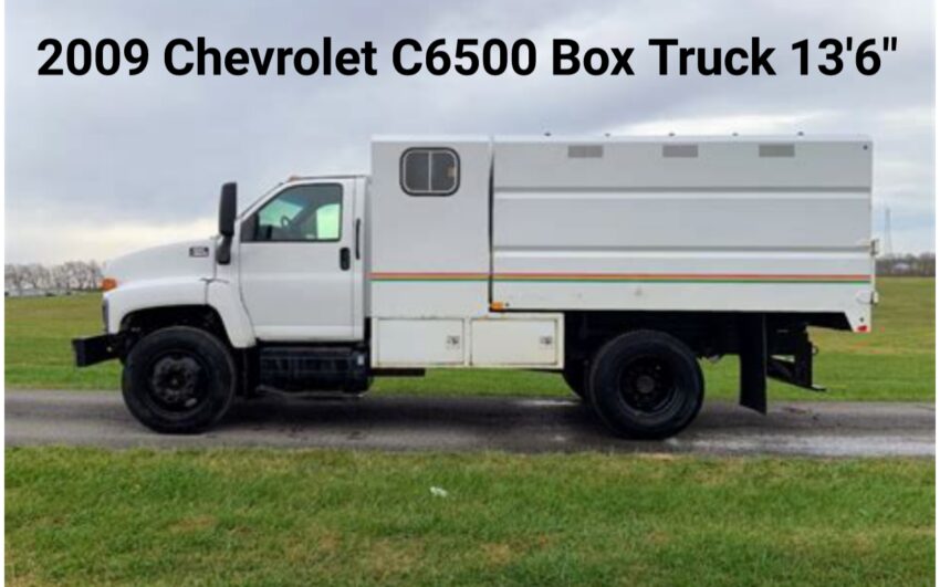 2009 Chevrolet C6500 Box Truck 13'6"