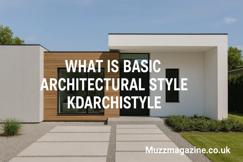 what is basic architectural style kdarchistyle
